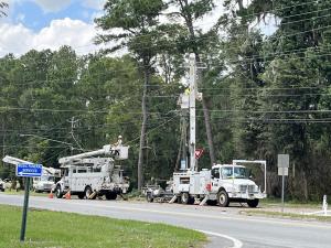 Crews at work Lakeland, GA
